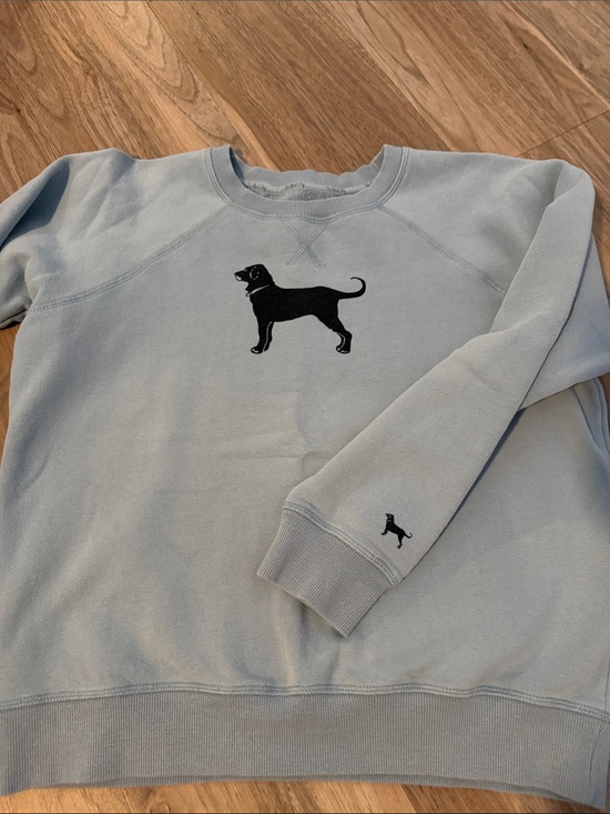 The Black Dog Tops - The Black Dog Light Blue Crewneck Sweatshirt